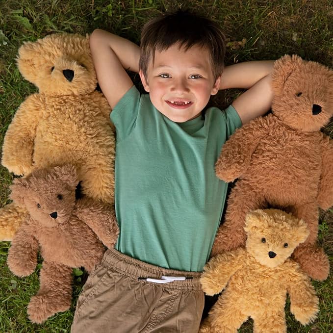 Vermont Teddy Bear Brown Teddy Bear Stuffed Animal | Super Soft Cozy Plush, Romantic Gift, Crafted in the USA | 18 Inch | Super Soft Teddy Bear Collection