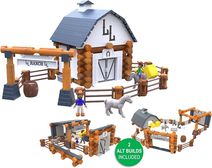 Lincoln Logs Big Sky Ranch Building Set