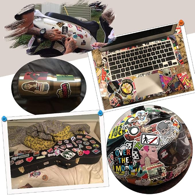 QTL Programming Stickers for Developers, Coding Party Supplies, Waterproof Vinyl Stickers for Water Bottles and Laptop, 50PCS
