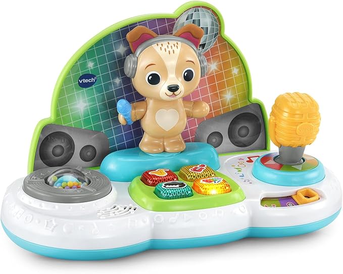 VTech Bark and Bop Dance Party Musical DJ Puppy Toy