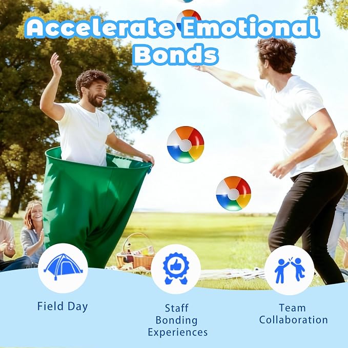 Granny Pants Yard Game Set (2 Pack), Funny Granny Pants Outdoor Game for Kids & Adults, Easy Setup Toss Game with Giant Pants & Balls, Backyard Family Party Game for Small Groups