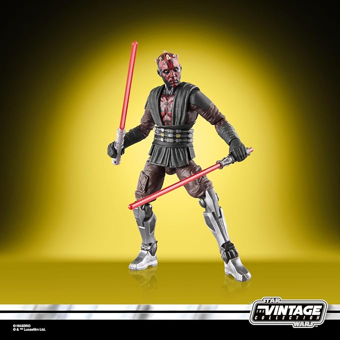 STAR WARS The Vintage Collection Maul, Maul - Shadow Lord Premium 3.75 Inch Collectible Action Figure