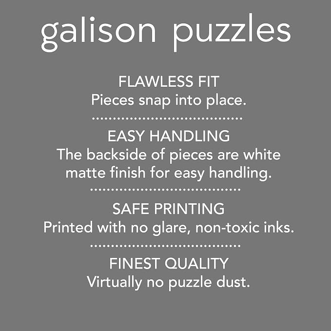 Galison Autumn at The City Market – 1000 Piece Puzzle Fun and Challenging Activity with Bright and Bold Artwork of A Fall Day at A Farmer’s Market for Adults and Families