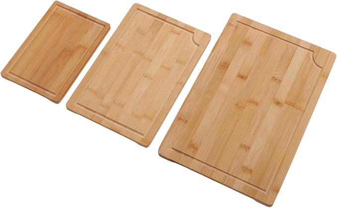 SUNGOOYUE Wooden Cutting Board Chopping Board, Large Wooden Cutting Boards For Meat Vegetable Cheese, Heavy Duty Kitchen Serving Tray Nan