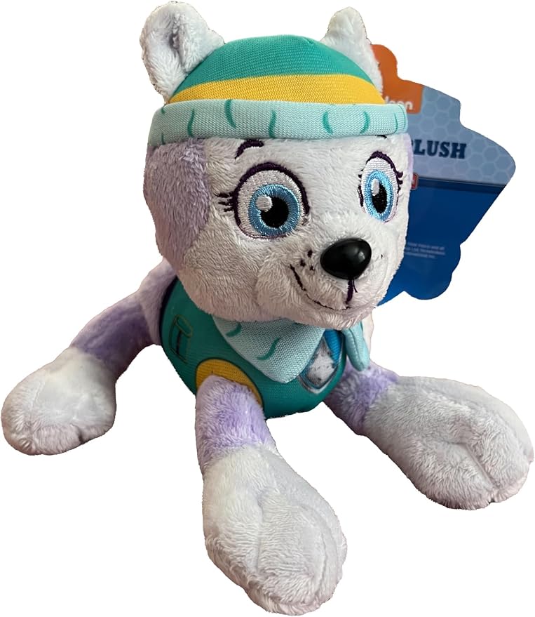 PAW Patrol 6" Plush Toy SET of 6 Characters Marshall Skye Everest Rocky Rubble Chase