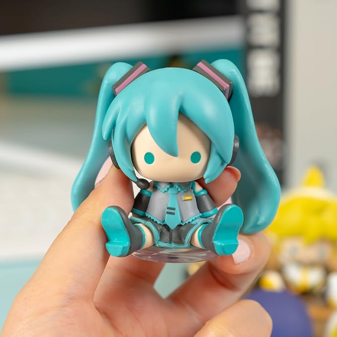 Hamee RE-Ment Hatsune Miku Blind Box Figure for Birthday Gift, Party Favor, Collectible Toy (Hatsune Miku petadoll - Piapro Characters) – 6 Pc. (Full Set)