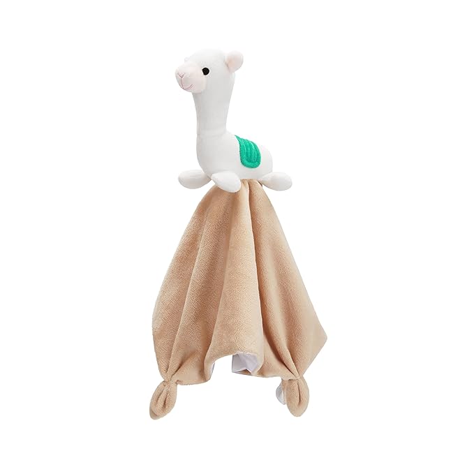 Pro Goleem Llama Security Blanket Soft Loveys for Babies Boys and Girls Newborn Lovie Infant Blankie Llama Baby Snuggle Toy Stuffed Animal Baby Gifts 14 Inch