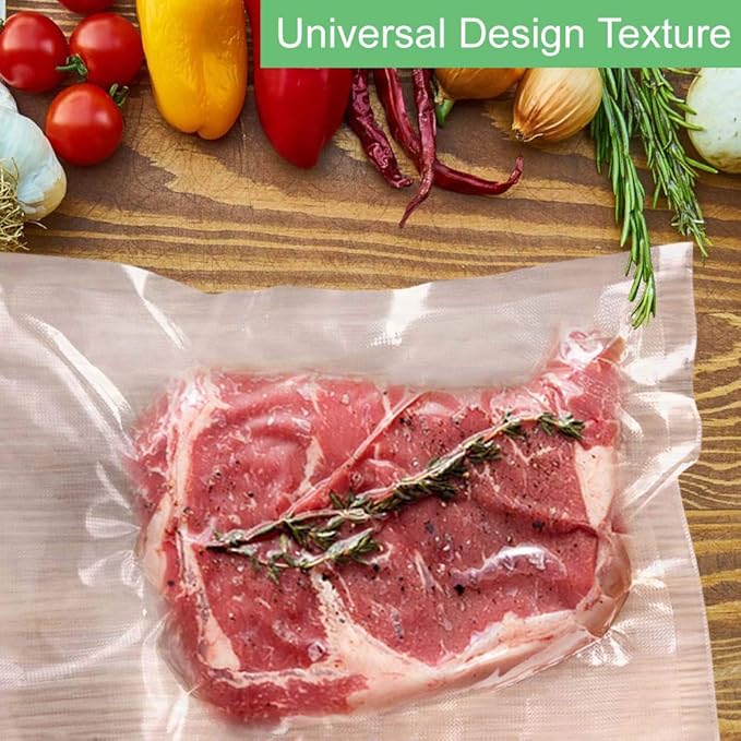 O2frepak 200 Pint Size 6" x 10" 4mil Thick Vacuum Sealer Bags with BPA Free and Puncture Prevention,Vacuum Seal Freezer Bags,Great for Sous Vide Vaccume Sealer PreCut Bags