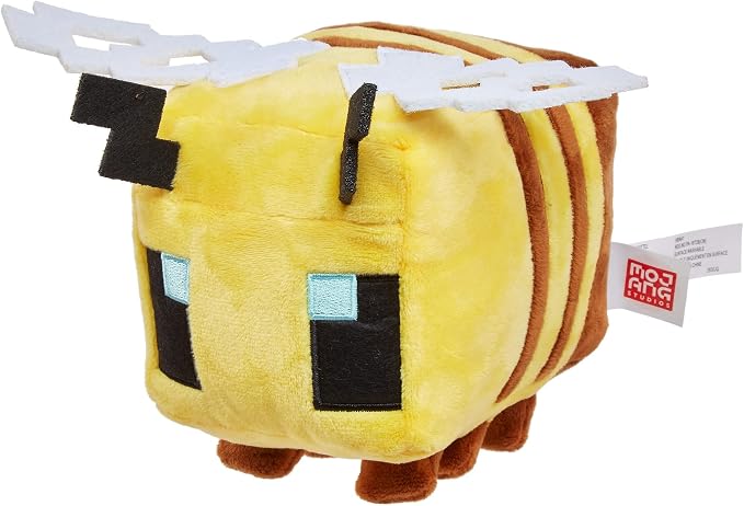 Mattel Minecraft Basic Plush Character Soft Dolls, Video Game-Inspired Collectible Toy Gifts for Kids & Fans Ages 3 Years Old & Up (Pack of 2)