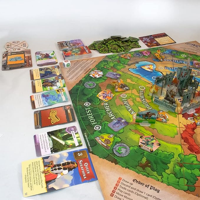 Castle Panic Big Box 2e by Fireside Games | Complete Cooperative Strategy Board Game Collection with Base Game, 4 Expansions, and 13 Promos | Family Board Game for 1–6 Players Ages 8+