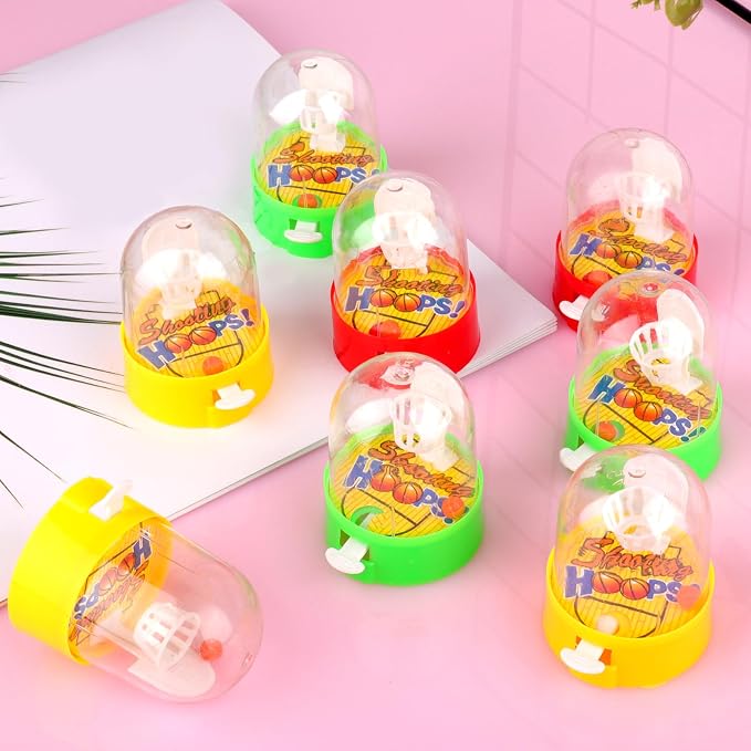Mini Basketball Games 12pcs Finger Basketball Shooting Games Basketball Party Supplies