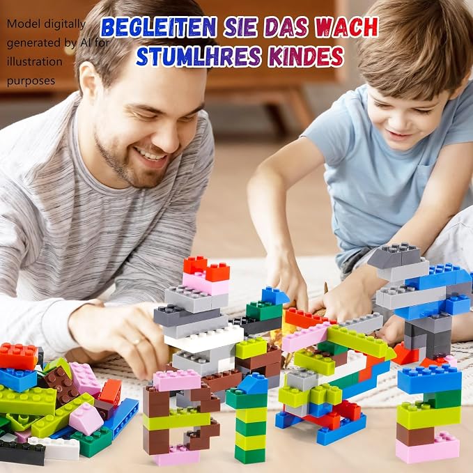 Purple Classic Building Bricks, 100 Pcs, Compatible with LEGO, Age 6+