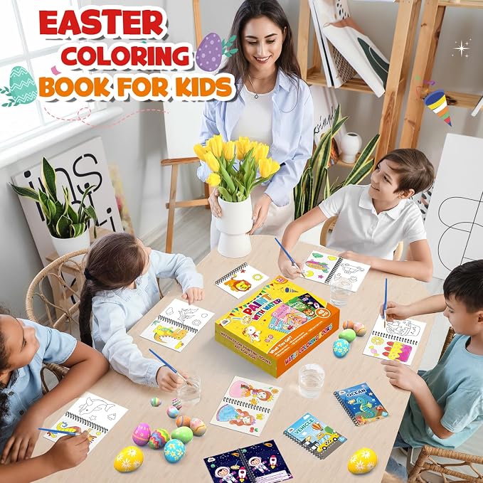 ZMLM 16 Water Coloring Books for Kids Party Favors - Bulk Mini Coloring Books for Kids Ages 4-8,Small Birthday Goodie Bag Stuffers School Return Gift Art Crafts Classroom Prizes