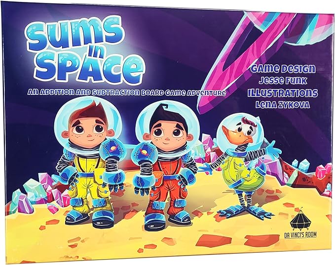 Sums in Space - Addition and Subtraction Games - Kindergarten and First Grade Educational Math Games for Kids 5-7