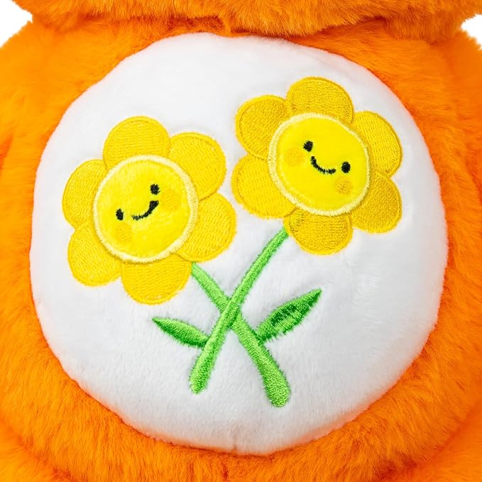 Care Bears 14" Friend Bear Plushie - Medium Size - Orange Plush for Ages 4+ – Perfect Stuffed Animal Holiday, Birthday Gift, Super Soft and Cuddly – Good for Girls and Boys, Collectors