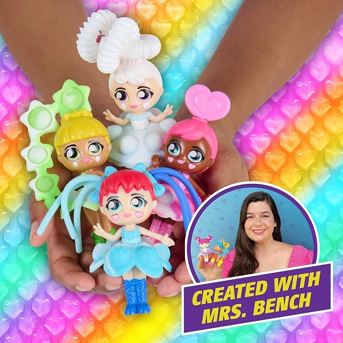 Fashion Fidgets Dolls – Sensory Toy Doll for Kids Anxiety and Stress Relief – Fidget Toy (2023 Edition)