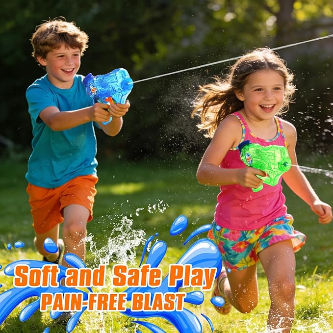 Mini Water Gun for Kids Toddler: Water Guns Soaker Squirts Blasters with Trigger for Boys Girls Summer Outdoor Swimming Pool Water Fighting Toys