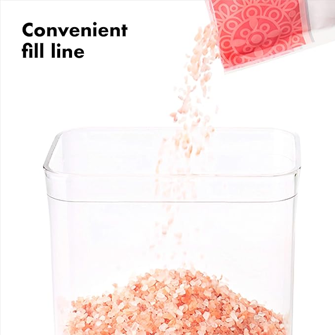 OXO Good Grips 3-PC Small Square Short POP Container Set,(Pack of 2)