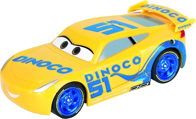 Carrera Speed Arena Cars Slot Car Race Track Set – Lightning McQueen | Portable slot car track toy, race-in-a-case design, includes McQueen & Ramirez cars, travel-friendly for kids, easy setup