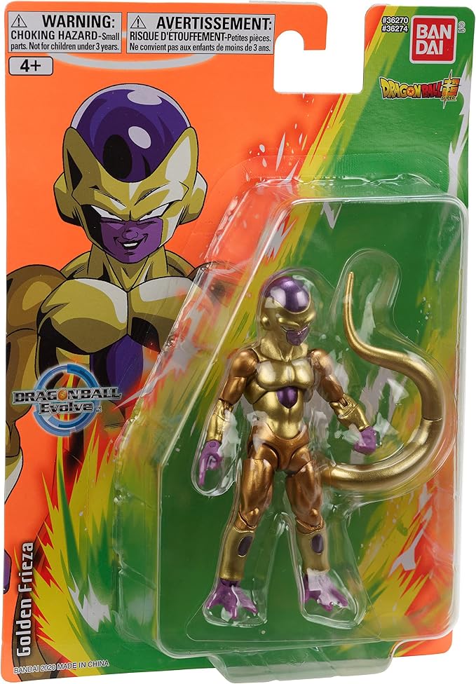 Bandai Namco - Dragon Ball Super - Golden Frieza, Dragon Ball Evolve 5" Action Figure