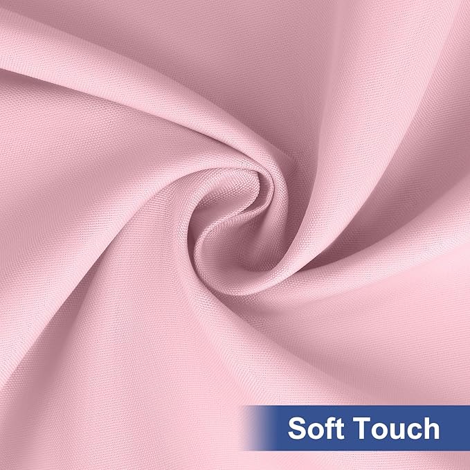 homing Rectangle Table Cloth Cover, Waterproof Polyester Elastic Fitted Tablecloth, Fits for 4 Foot Folding Tables, Washable Table Protector for Picnic, Camping, Outdoor (Pink, 24" x 48")