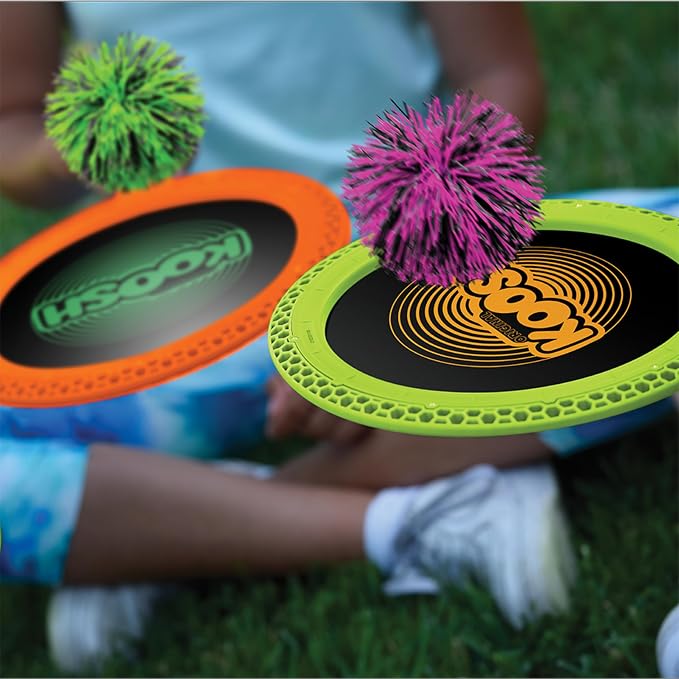 Koosh Paddle Playset – Beach Toys, Outdoor Games for Adults and Family, Outdoor Games for Kids, Fidget Toys for Kids, Ages 4+