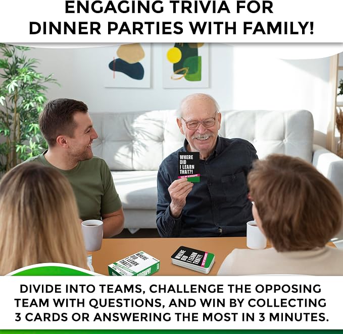 QUOKKA Trivia Card Games for Adults with 500 Questions – Geography Board Games for Adults, Teens and Families – Trivia Cards with Answers – Fun Party Game for Family Game Night