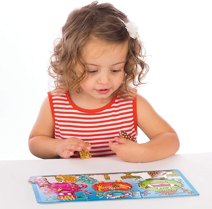ORCHARD TOYS Moose Smelly Socks Game. Find Matching Pairs of Socks for Your Monsters! for Ages 3-6 and 2-4 Players