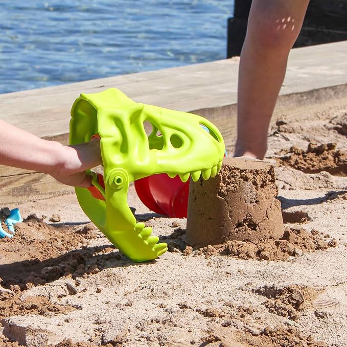 HABA Dinosaur Sand Glove - Ultimate Beach Toys for Kids 3-5, Award-Winning Sandbox Toys & Play Artifact for Digging and Excavation
