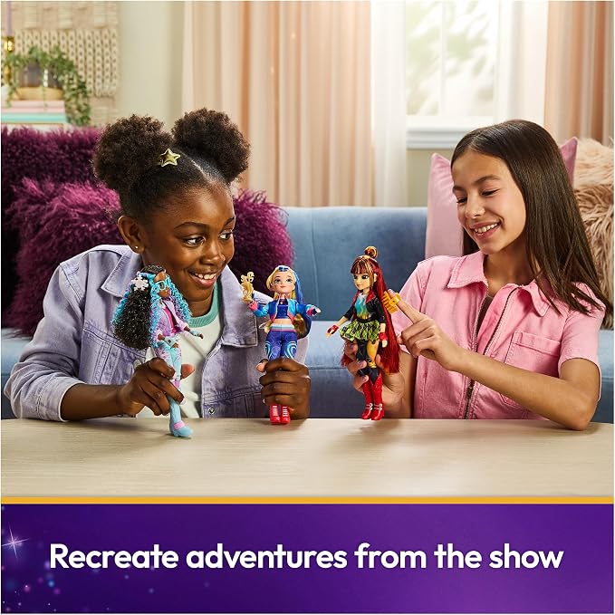 Unicorn Academy, Power of Friendship Sophia Doll with Guitar & 6 Fashion Accessories, 9.5”, Dolls & Unicorn Toys for Girls Ages 4 and up