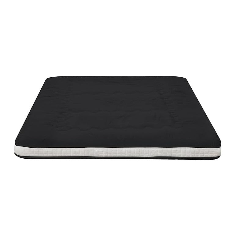 Dr.Futon Japanese Floor Futon Mattress Extra Thick Folding Roll Up Bed Topper Mat for Guest,Lounger and Tavel