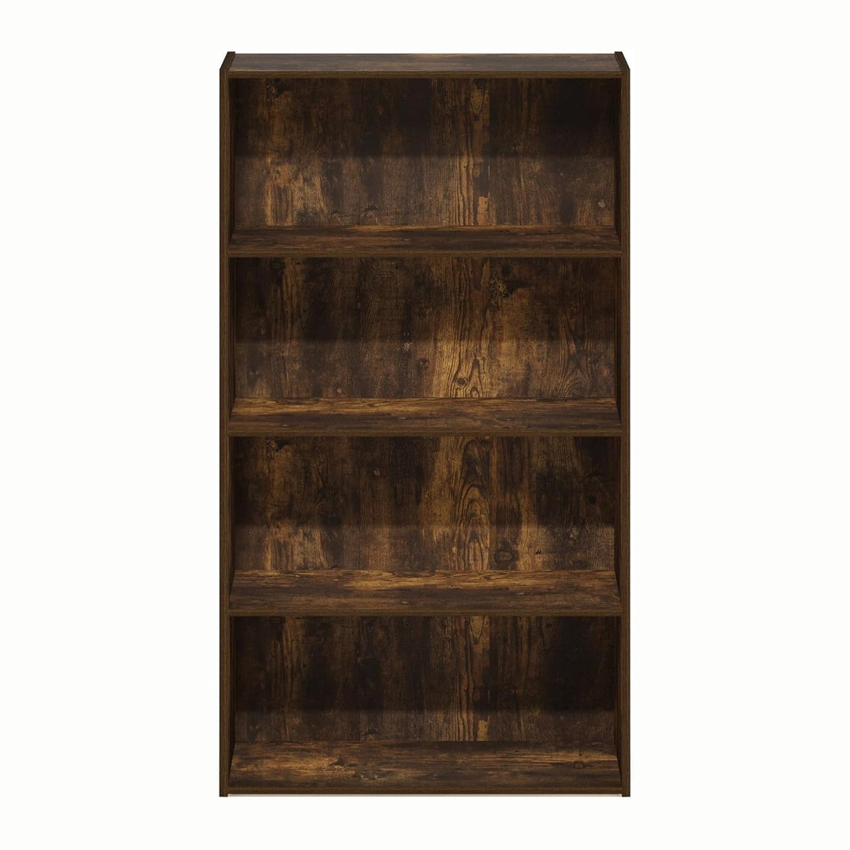 Furinno Pasir 4 Tier Open Shelf, Amber Pine