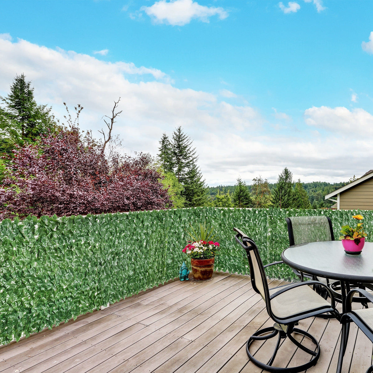 Grass Wall Panels, 118" x 39" Artificial Grass Wall Decor, Greenery Backdrop Panels Wall, Dark Green