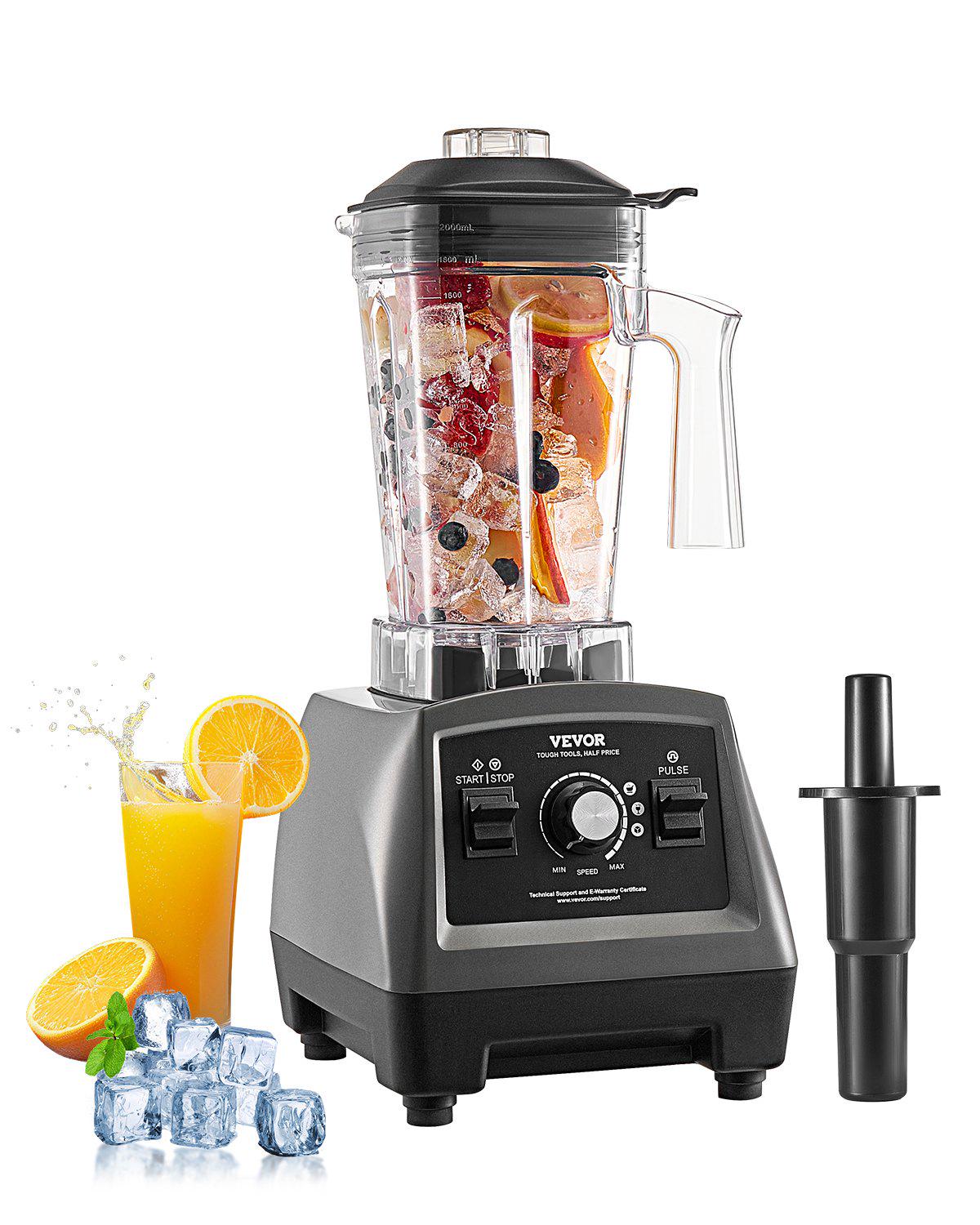 Blender for Smoothies, 61 oz 1400W, Professional Blender with Powerful Motor, Multi-Functional Food Processing Blender for Smoothie/Milkshake/Juice, Fits for Kitchen