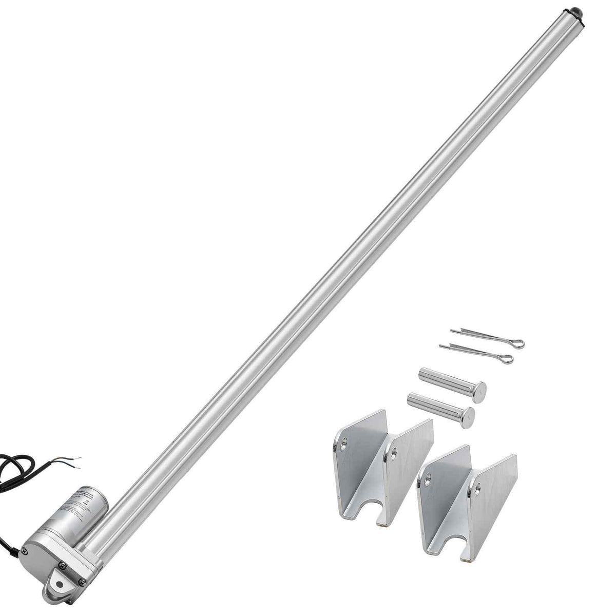 12V Linear Actuator, 40 Inch IP65 Waterproof Linear Actuator, 675lbs/3000N 0.2"/s Motion Actuators with Mounting Bracket for Outdoor Use