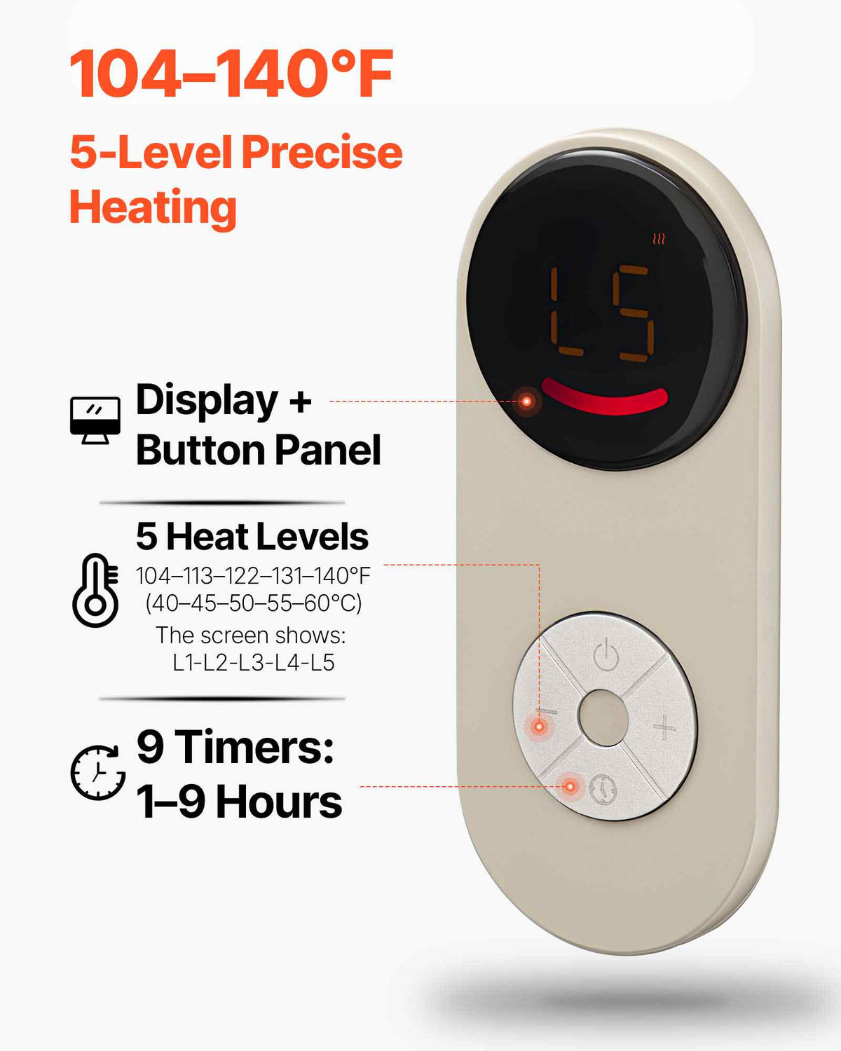 Under Desk Space Heater,Foldble Foot Warmer Portable for Home&Office,Timer & Secure,Quiet for Legs,Ankles,Touch&Remote Control Personal Electric Wall Foot Warming Pad,Over-Heat Protection