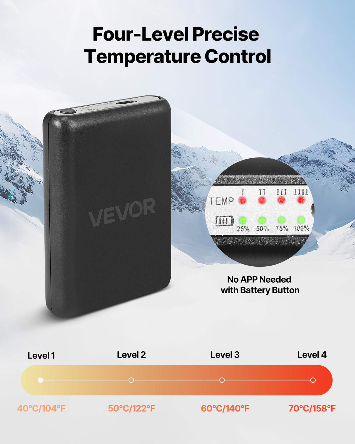 Heated Socks, X-Large Size, 5000mAh Battery Rechargeable Heating Socks with 4 Heating Levels, Electric Heated Sock with APP Control for Men Women, Foot Warmer for Hunting Riding Camping Hiking