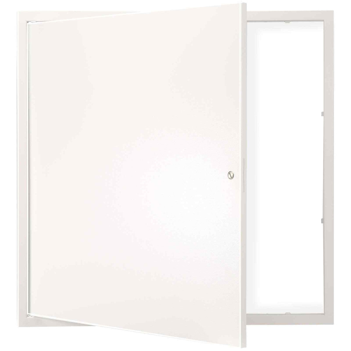 Access Panel for Drywall & Ceiling, 24 x 24 Inch Plumbing Access Panels, Reinforced Access Door, Heavy-Duty Steel Wall Hole Cover, Easy Install Removable Hinged Panel for Wiring & Cables, Silver