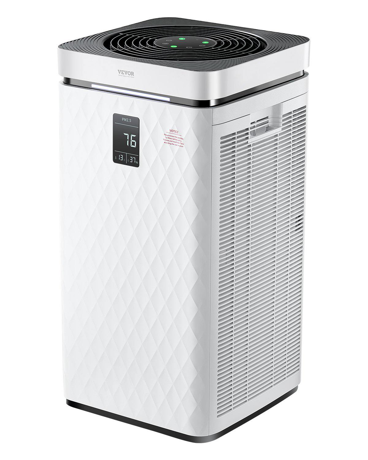 Air Purifier, H13 HEPA Layer, 3139 ft²/h Smart Air Purifier with Speed Control & Child Lock Guard, Efficient Air Cleaner with Convenient Touch Panel & 23 dB Sleep Mode, Fit for Home & Office