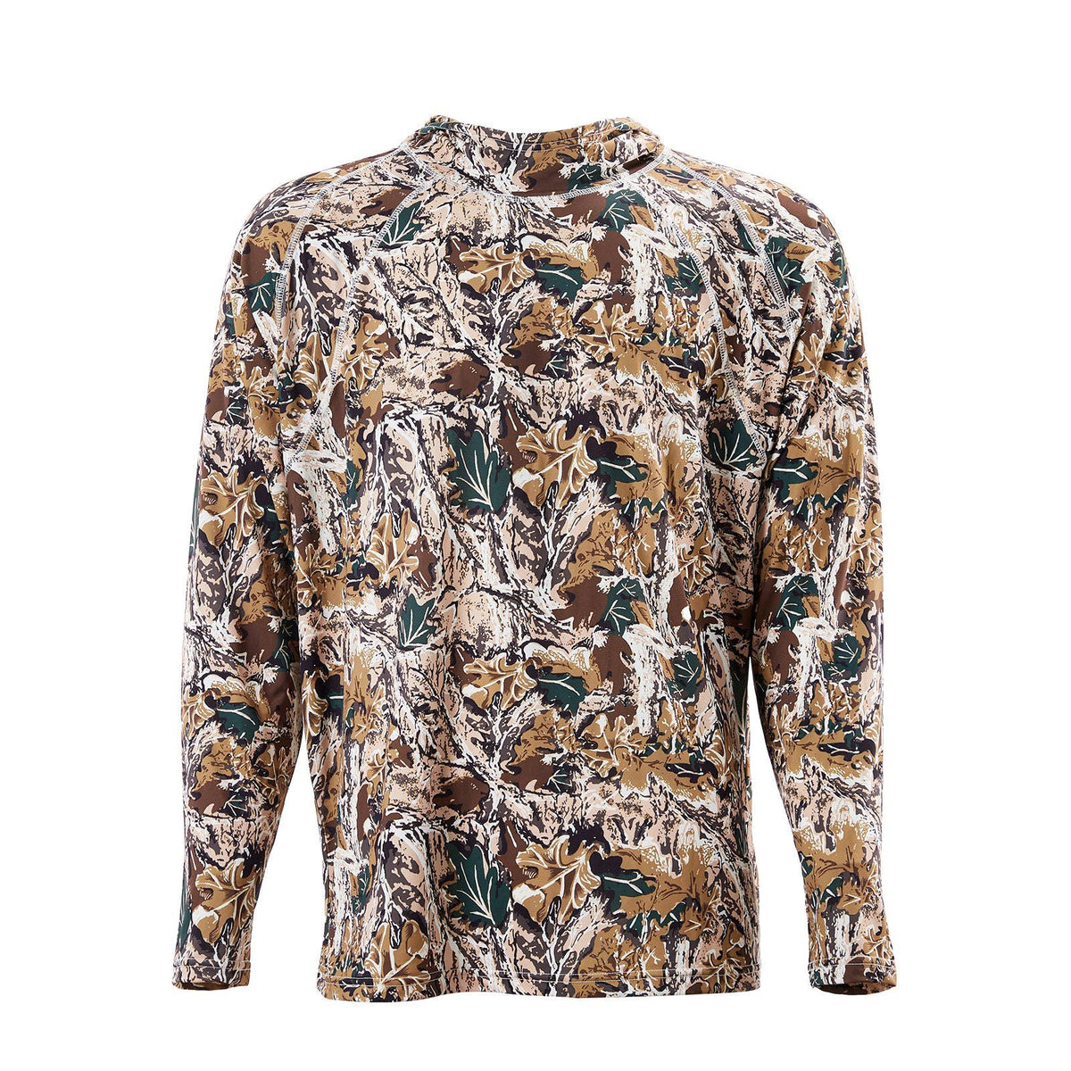 Camo Hoodie, Small Size, Men Pullover Hooded Sweatshirt, Moisture Wicking & Breathable, Quick-dry, Hiking Fishing Shirt with Hood, Long Sleeves Hunting Shirts for Spring & Summer Outdoor Work